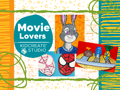 Movie Lover's Art Camp (4-10y)